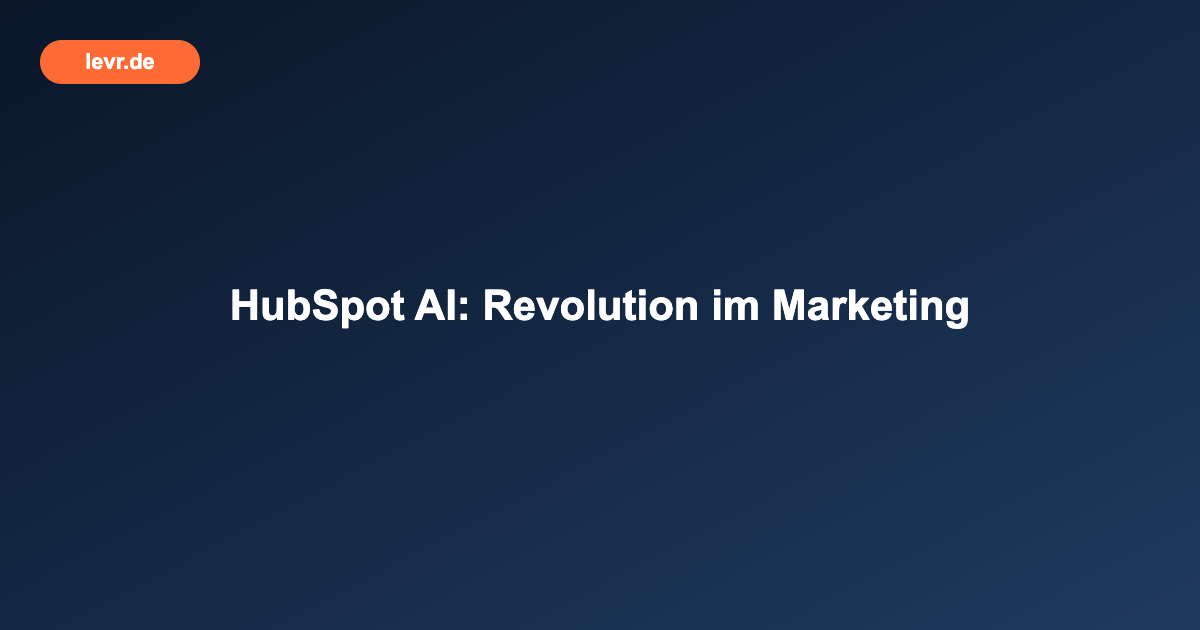 HubSpot AI