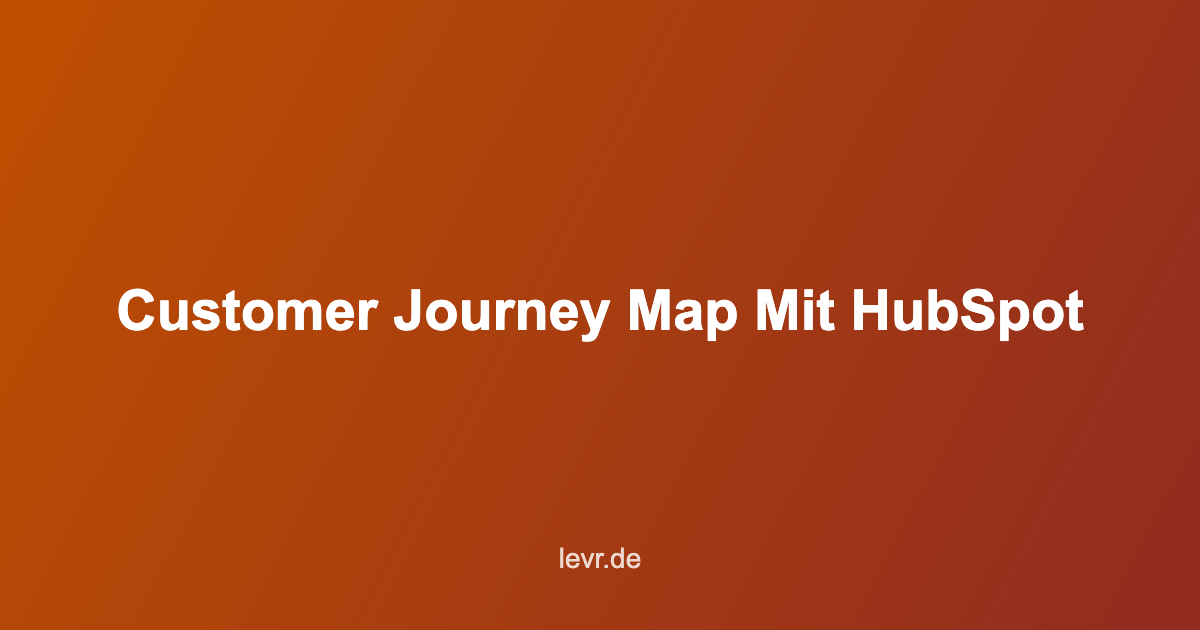 customer journey hubspot