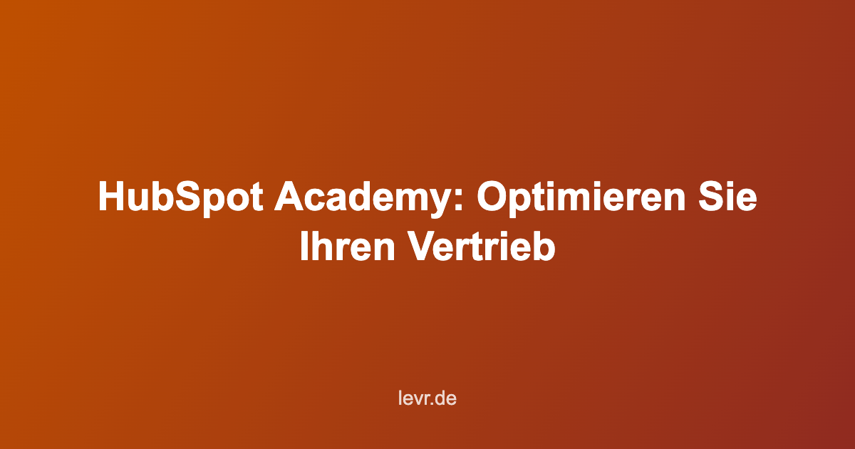 HubSpot Academy