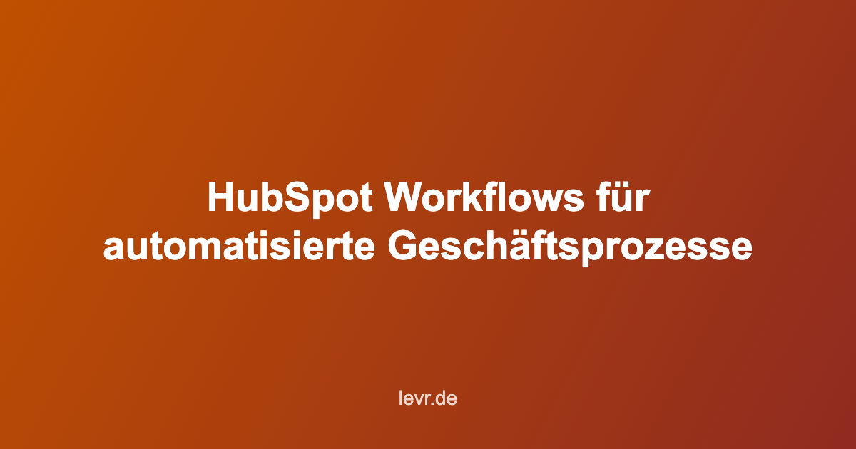 hubspot workflow actions