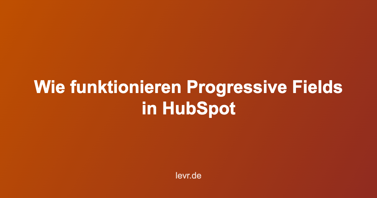 progressive field hubspot